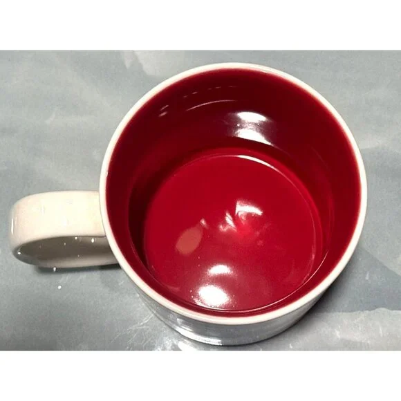 Starbucks Washington DC Collector Series City Mug 16 Oz 2009 Red Interior Monume - Picture 6 of 7